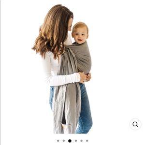 Kyte BABY Ring Sling with Rose Gold Rings